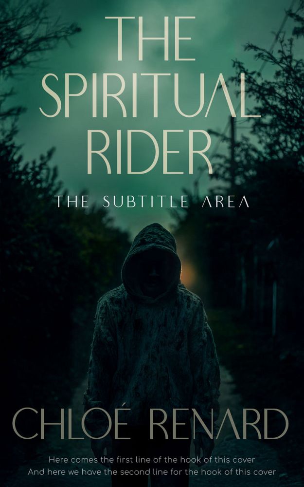 Front view of Black Bean #16953 - Premade Mystery & Thriller & Suspense Book Cover | BookCoverZone