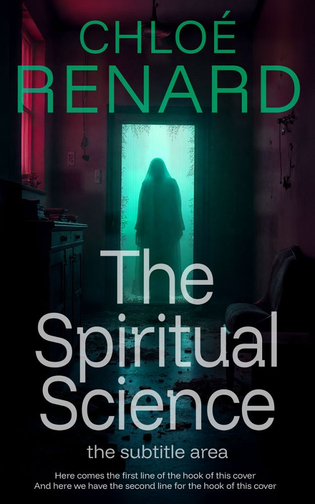 Front view of Black #16961 - Premade Mystery & Thriller & Suspense Book Cover | BookCoverZone
