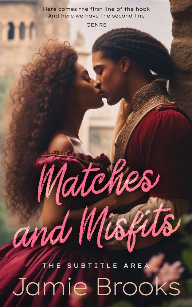 Front view of Cameo #17236 - Premade Romance Book Cover | BookCoverZone