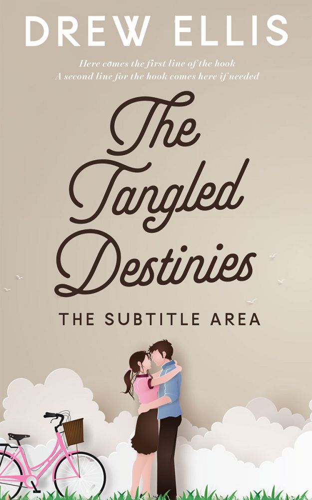 Front view of Sisal #17295 - Premade Romance Book Cover | BookCoverZone