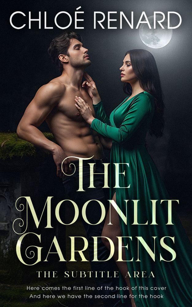 Front view of Bunker #17320 - Premade Romance Book Cover | BookCoverZone