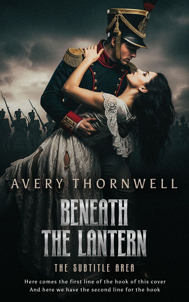 Front view of Napa #17375 - Premade Romance Book Cover | BookCoverZone