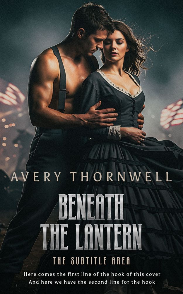 Front view of Outer Space #17376 - Premade Romance Book Cover | BookCoverZone