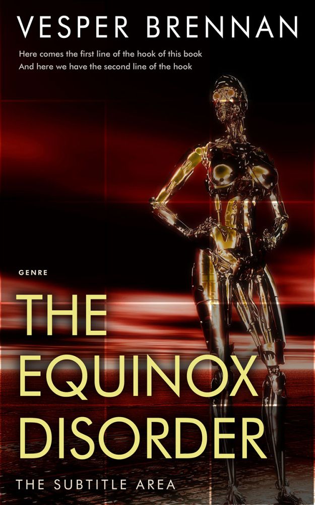 Front view of Laser #20020 - Premade Science Fiction Book Cover | BookCoverZone