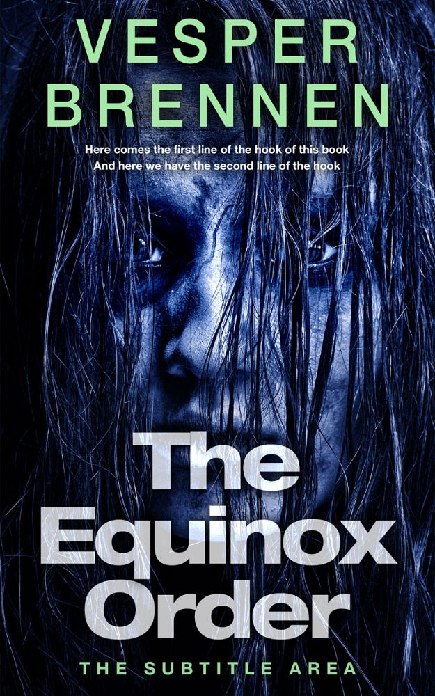 Front view of Tiara #20098 - Premade Horror Book Cover | BookCoverZone