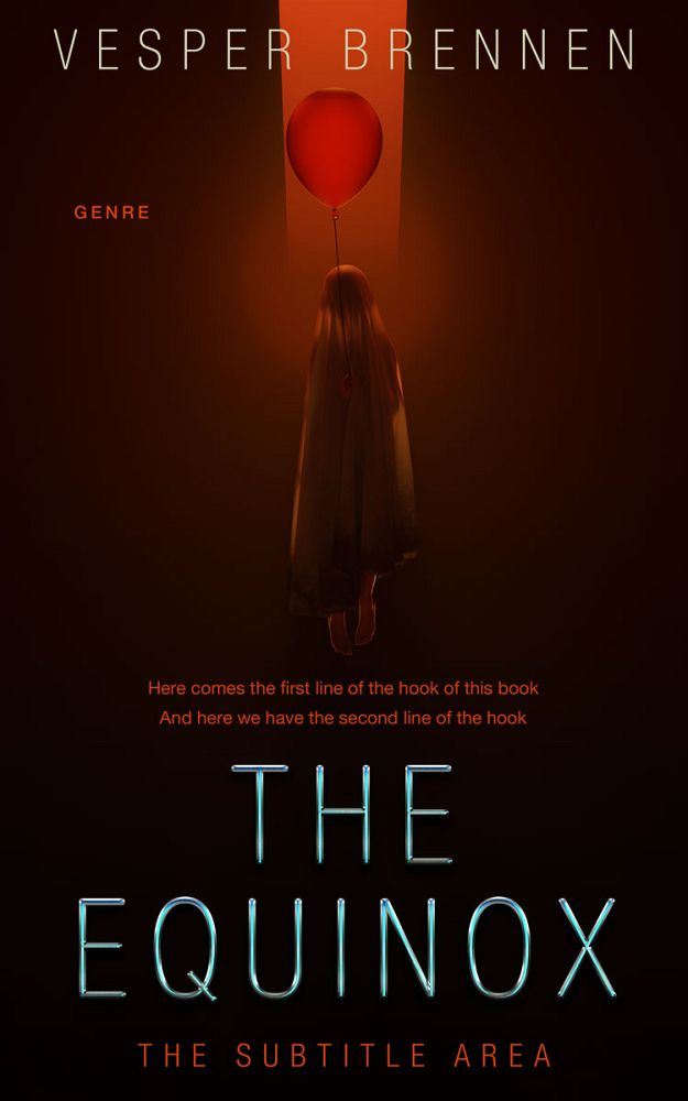 Front view of Creole #20117 - Premade Horror Book Cover | BookCoverZone