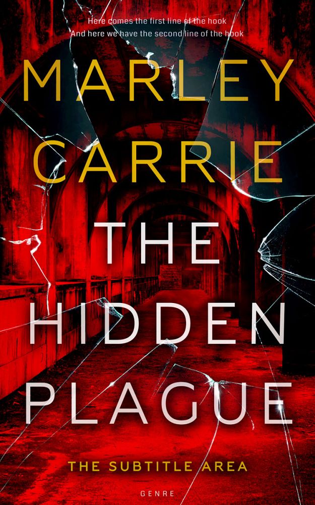 Front view of Valencia #20245 - Premade Horror Book Cover | BookCoverZone