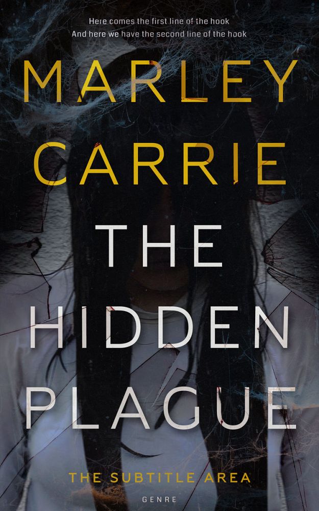 Front view of Shark #20251 - Premade Horror Book Cover | BookCoverZone