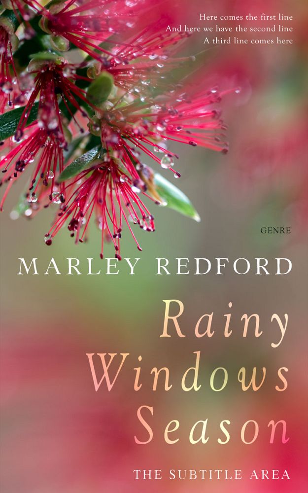 Front view of Au Chico #20365 - Premade Nature Book Cover | BookCoverZone