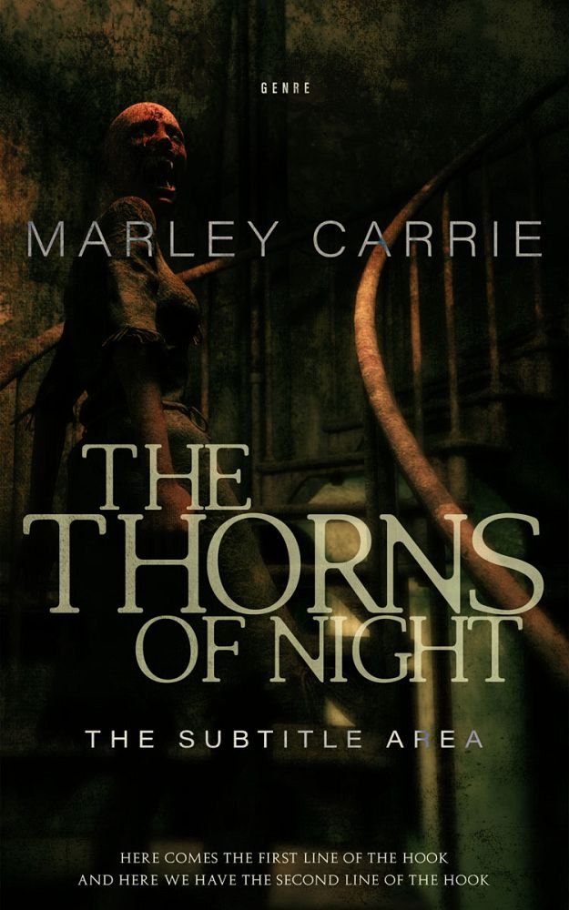 Front view of Marshland #20400 - Premade Horror Book Cover | BookCoverZone