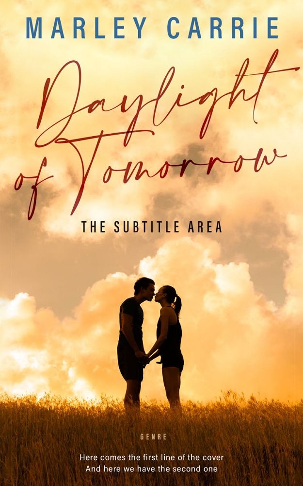 Front view of Manhattan #20436 - Premade Romance Book Cover | BookCoverZone