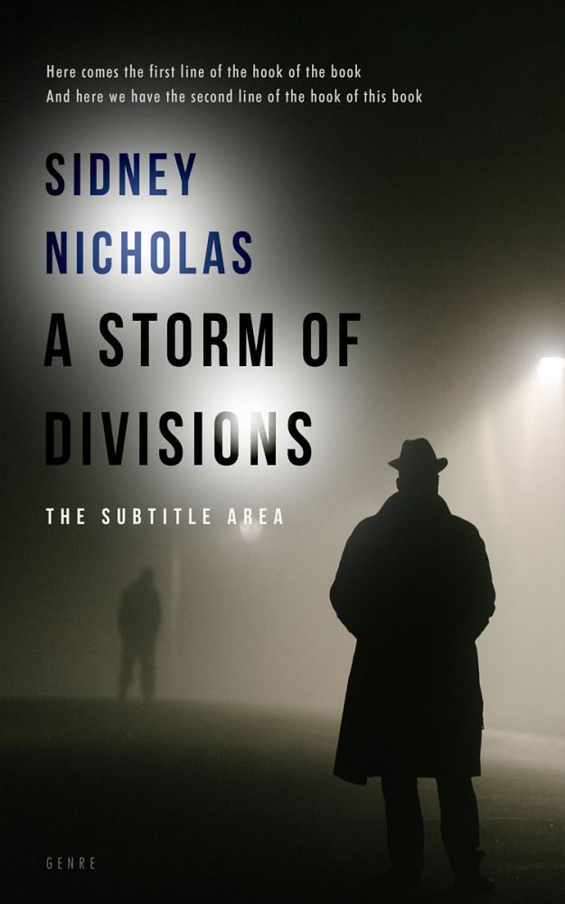 Front view of Tide #20529 - Premade Mystery & Thriller & Suspense Book Cover | BookCoverZone