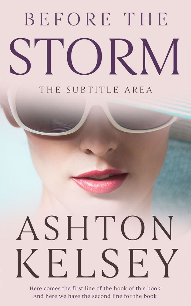 Front view of Wafer #20565 - Premade Chick Lit Book Cover | BookCoverZone