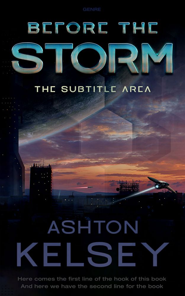 Front view of Cinder #20589 - Premade Science Fiction Book Cover | BookCoverZone