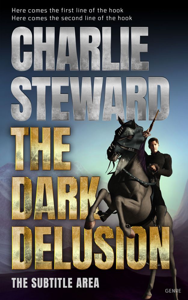 Front view of Shark #20845 - Premade Fantasy Book Cover | BookCoverZone