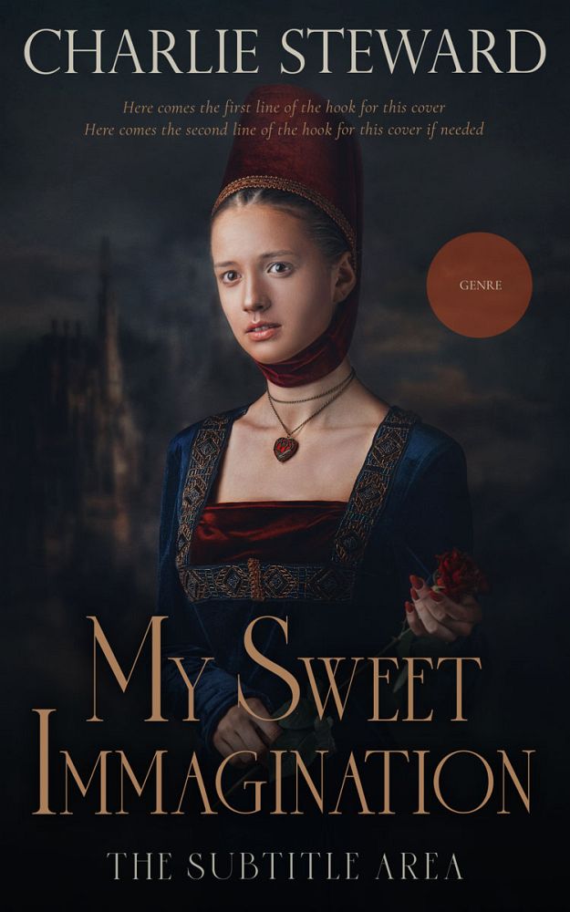 Front view of Woodsmoke #20881 - Premade Royal Romance Book Cover | BookCoverZone