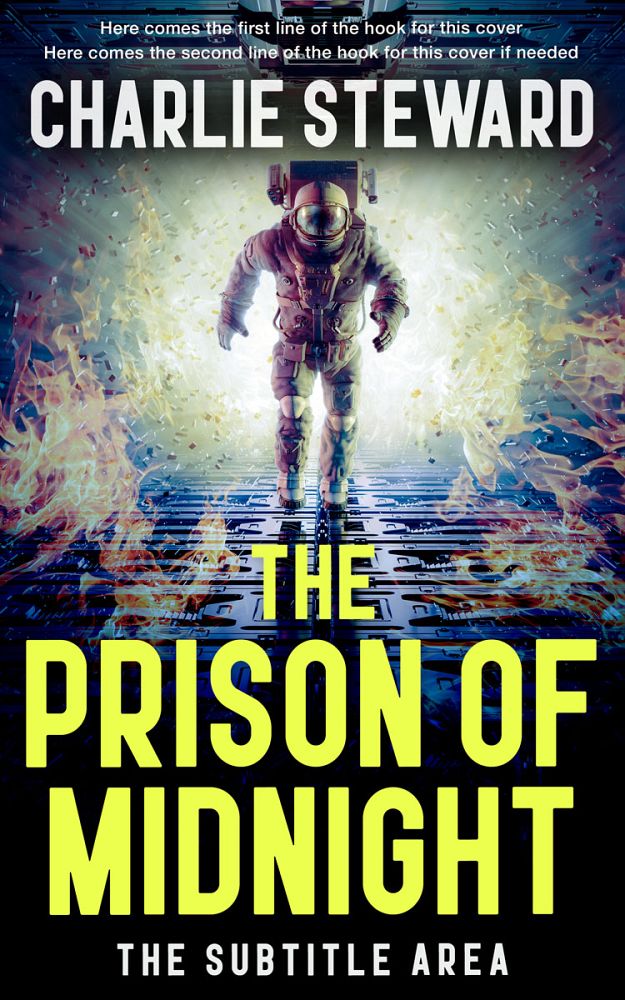 Front view of Primrose #20927 - Premade Science Fiction Book Cover | BookCoverZone