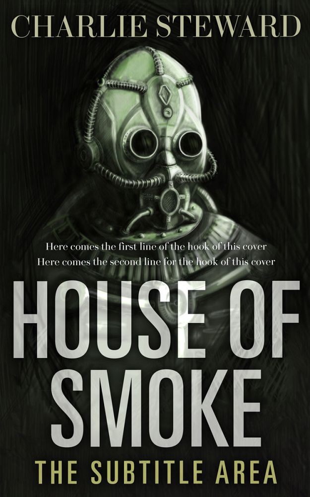 Front view of Green Spring #20963 - Premade Apocalyptica Book Cover | BookCoverZone
