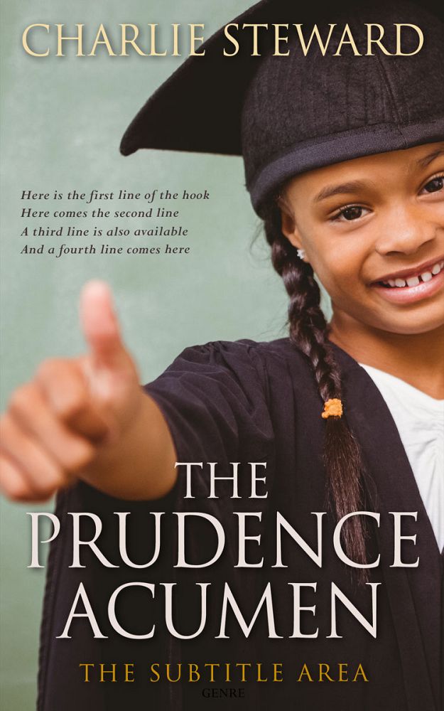 Front view of Cocoa Brown #21011 - Premade Education Book Cover | BookCoverZone