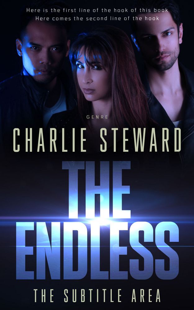 Front view of Cinder #21168 - Premade Action & Adventure Book Cover | BookCoverZone