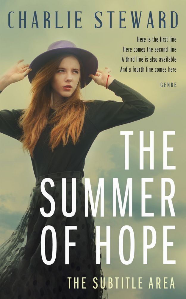 Front view of Locust #21249 - Premade Travel Book Cover | BookCoverZone