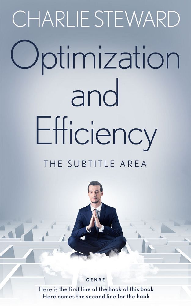 Front view of Ghost #21365 - Premade Self-Improvement & Self-Help Book Cover | BookCoverZone