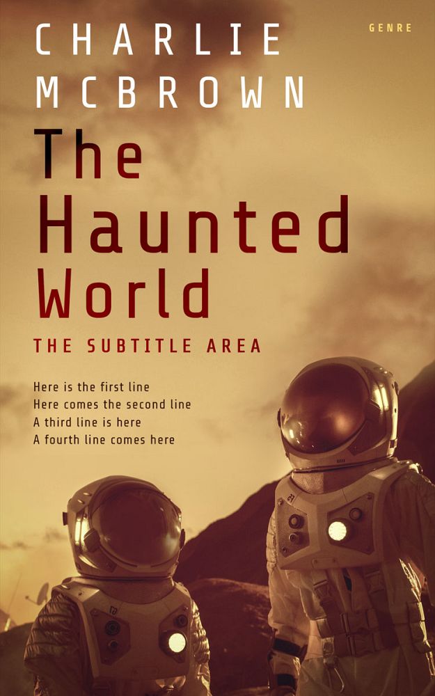 Front view of Twine #21431 - Premade Apocalyptica Book Cover | BookCoverZone