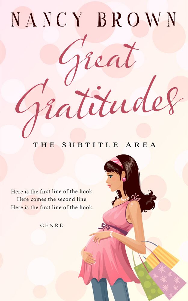 Front view of Linen #21500 - Premade Chick Lit Book Cover | BookCoverZone