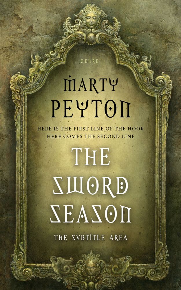 Front view of Verdigris #21639 - Premade Fantasy Book Cover | BookCoverZone