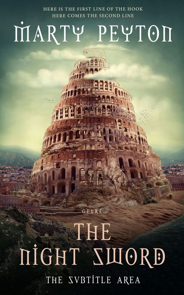 Front view of Dune #21650 - Premade Fantasy Book Cover | BookCoverZone