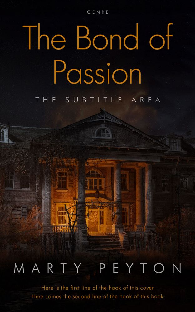 Front view of Gondola #21689 - Premade Mystery & Thriller & Suspense Book Cover | BookCoverZone