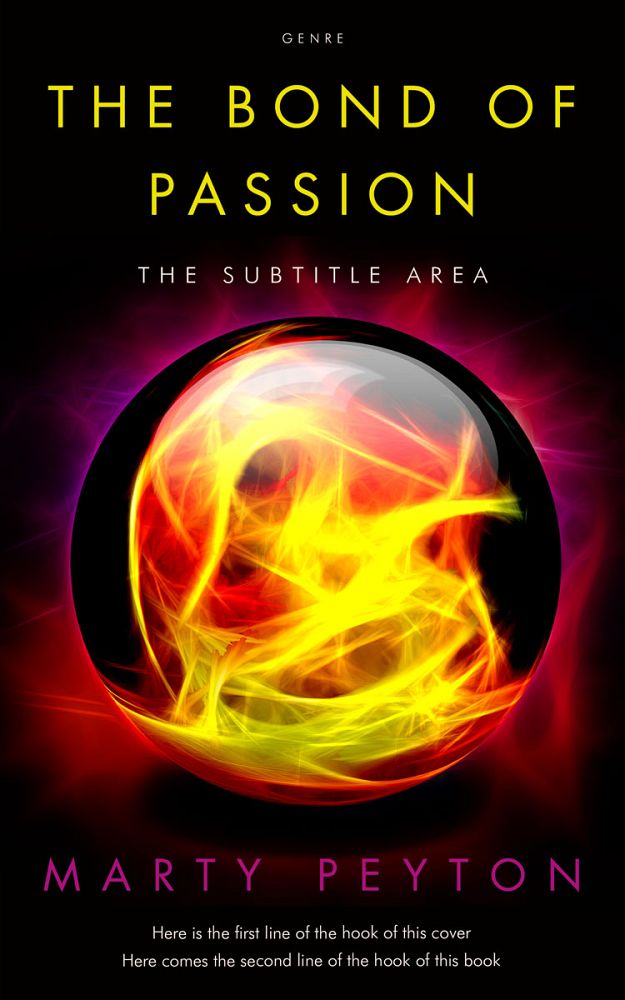 Front view of Creole #21695 - Premade Fantasy Book Cover | BookCoverZone