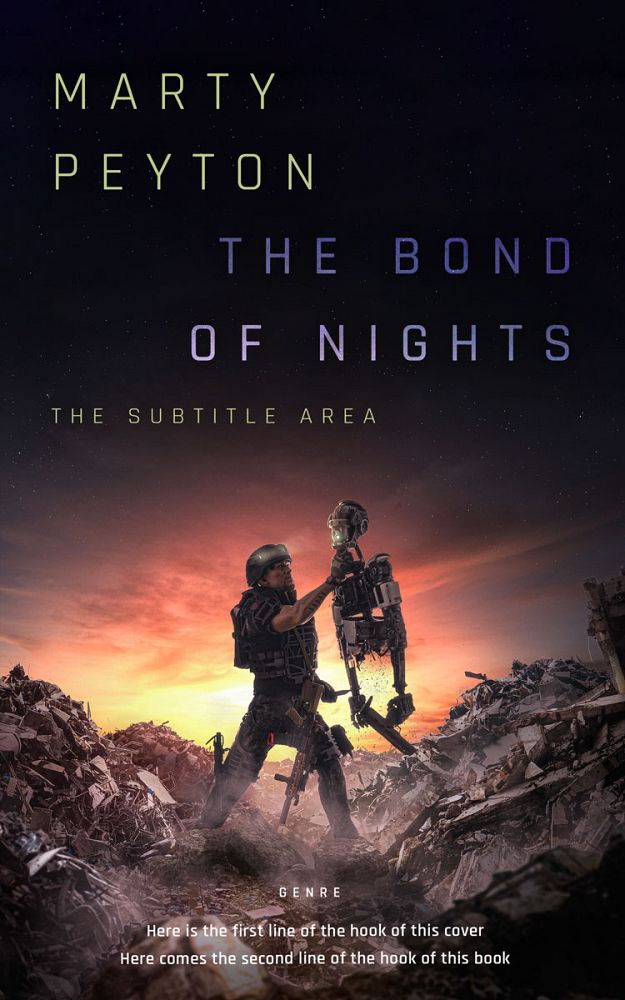 Front view of Bastille #21707 - Premade Apocalyptica Book Cover | BookCoverZone