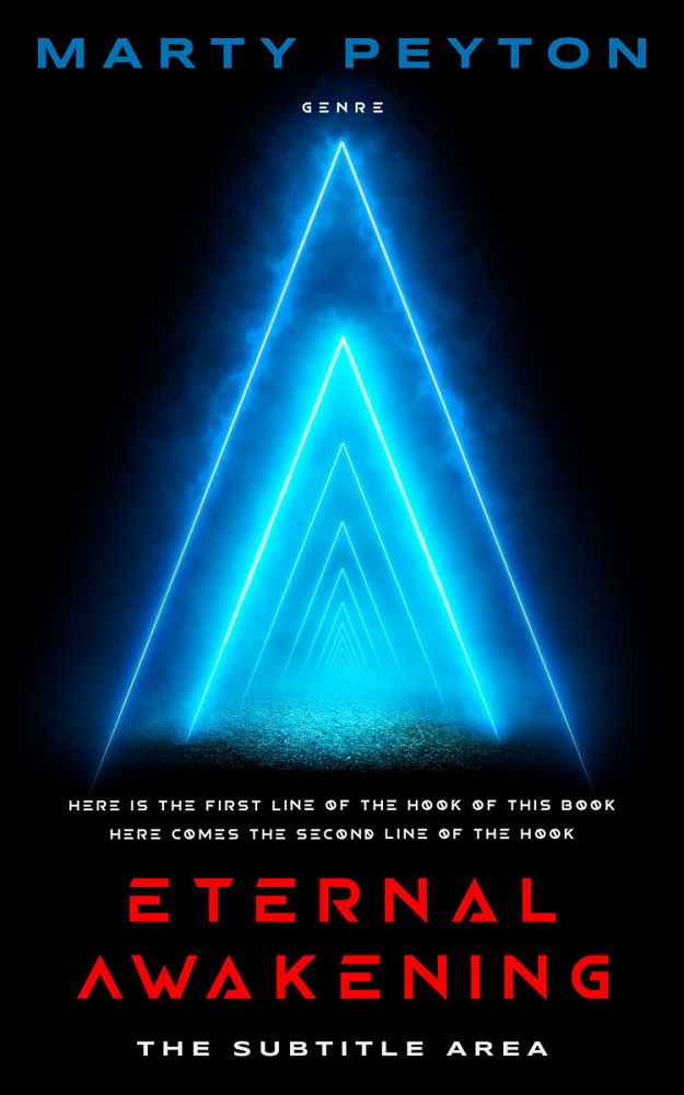 Front view of Ebony #21786 - Premade Science Fiction Book Cover | BookCoverZone