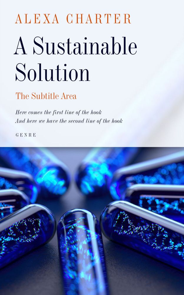 Front view of Deep Koamaru #21915 - Premade Science & Nature Book Cover | BookCoverZone