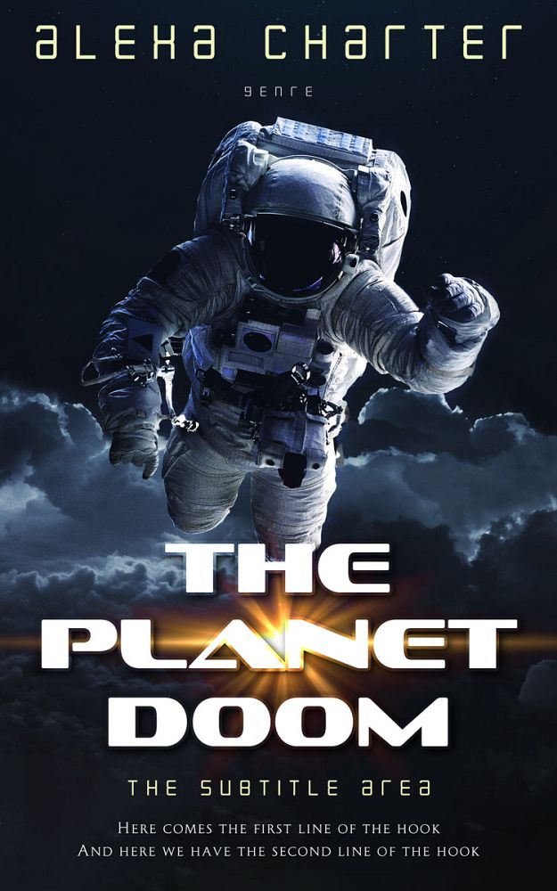 Front view of Mirage #21953 - Premade Science Fiction Book Cover | BookCoverZone