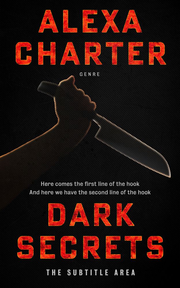Front view of Cod Gray #22022 - Premade Mystery & Thriller & Suspense Book Cover | BookCoverZone