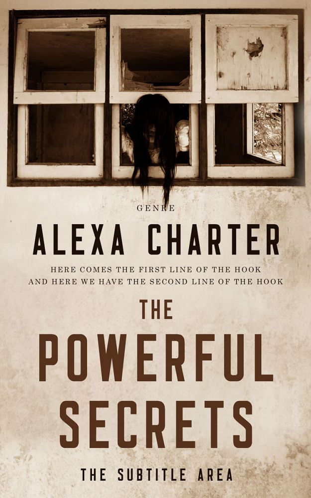 Front view of Akaroa #22112 - Premade Horror Book Cover | BookCoverZone