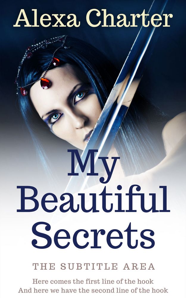 Front view of Big Stone #22176 - Premade Fantasy Book Cover | BookCoverZone