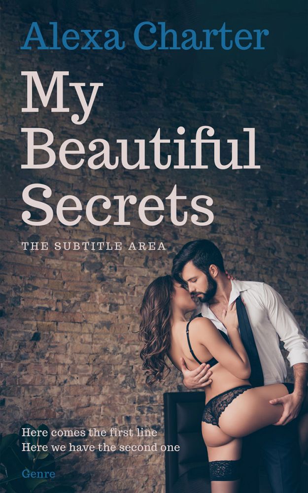 Front view of Ebony Clay #22181 - Premade Romance Book Cover | BookCoverZone