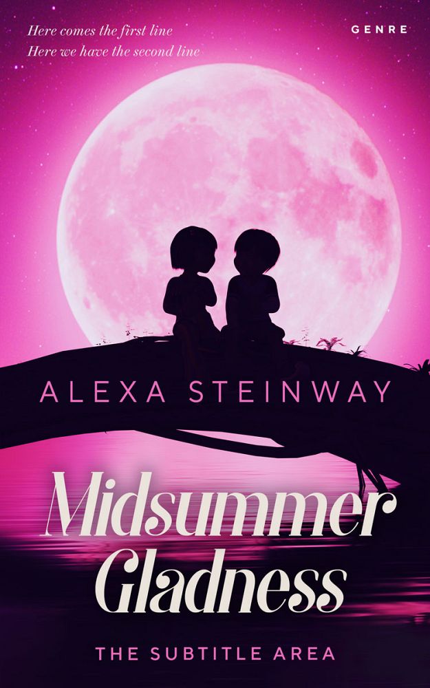 Front view of Kobi #22241 - Premade Surreal Book Cover | BookCoverZone