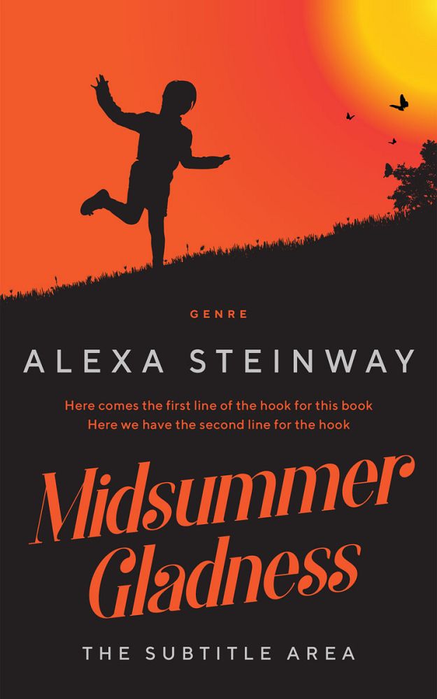 Front view of Flamingo #22252 - Premade Teen & Young Adult Book Cover | BookCoverZone