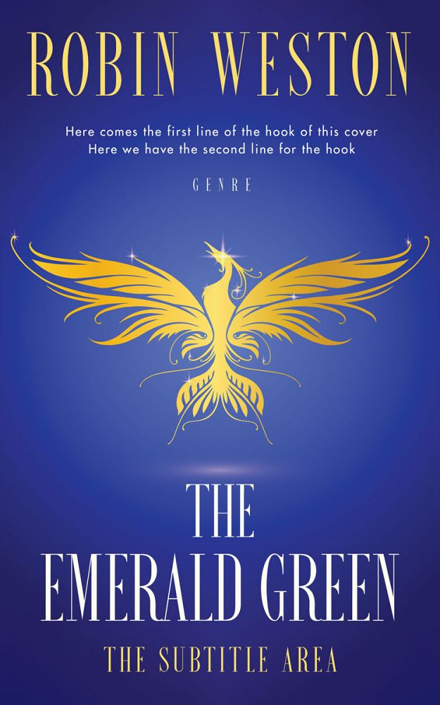 Front view of Chambray #22518 - Premade Fantasy Book Cover | BookCoverZone