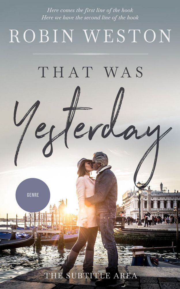 Front view of Cloud #22559 - Premade Romance Book Cover | BookCoverZone