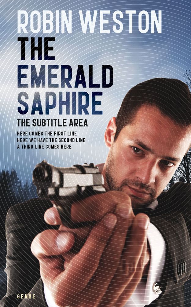 Front view of Thunder #22590 - Premade Mystery & Thriller & Suspense Book Cover | BookCoverZone