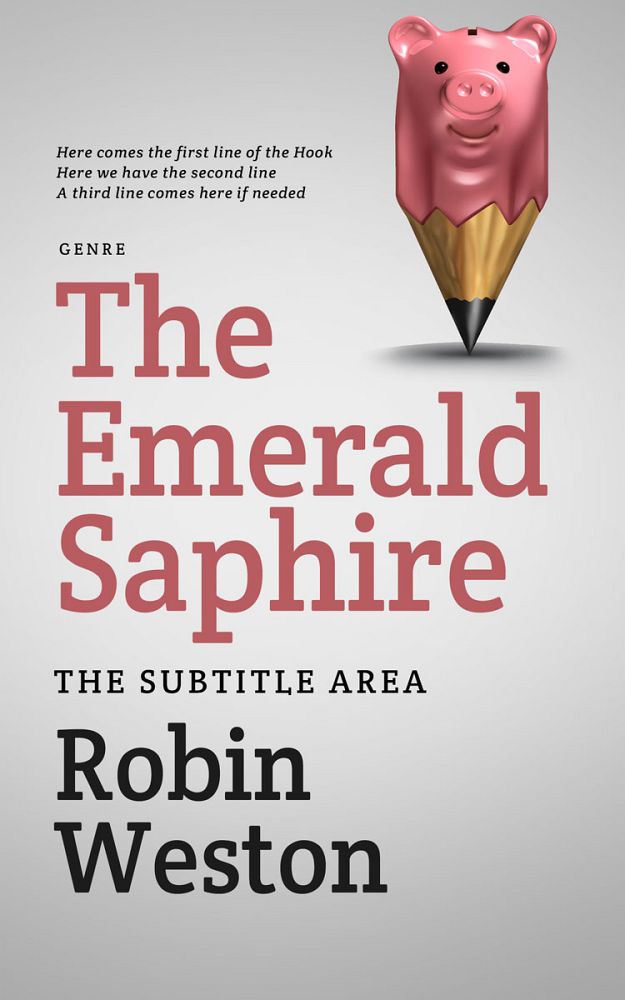 Front view of Alto #22606 - Premade Business Book Cover | BookCoverZone