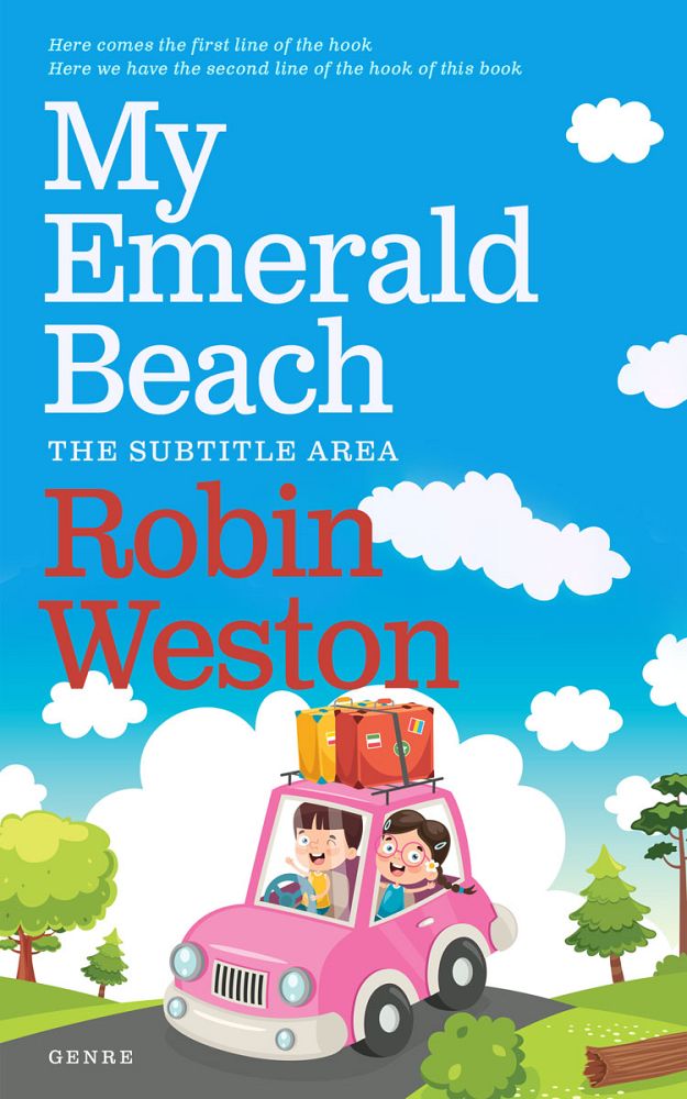 Front view of Cerulean #22648 - Premade Teen & Young Adult Book Cover | BookCoverZone