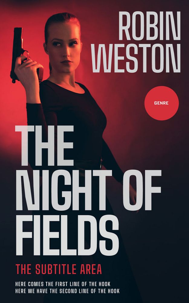 Front view of Puce #22672 - Premade Mystery & Thriller & Suspense Book Cover | BookCoverZone