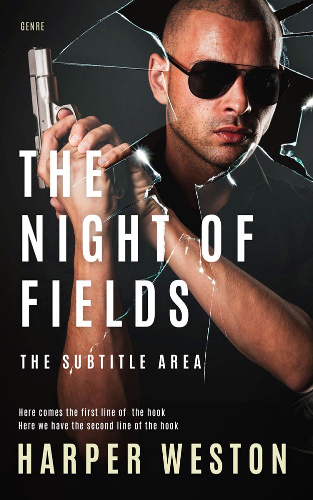 Front view of Tan #22724 - Premade Mystery & Thriller & Suspense Book Cover | BookCoverZone