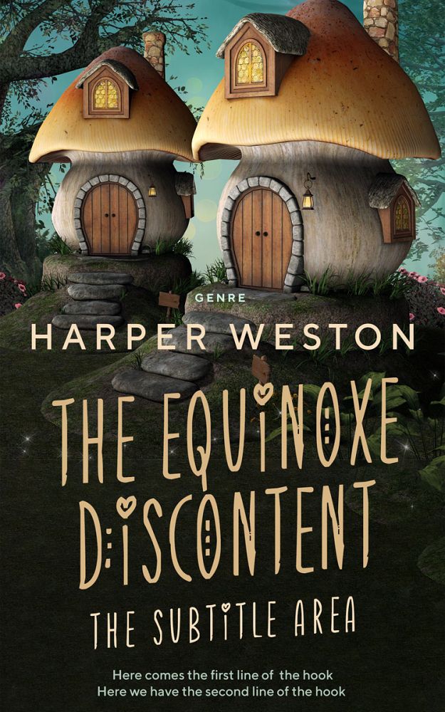 Front view of Sorrell Brown #22795 - Premade Fantasy Book Cover | BookCoverZone